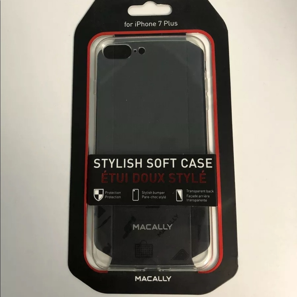 MacAlly Ultra Soft Transparent Case iPhone 7 Plus